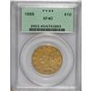 Image 1 : 1868 $10 XF40 PCGS. This is a scarce date from a minta