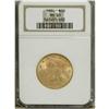 Image 3 : 1894 $10 MS65 NGC. A subtly lustrous yellow-orange rep