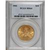 Image 1 : 1901 $10 MS64 PCGS. The high mintage and a relatively