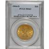 Image 1 : 1904-O $10 MS62 PCGS. Peach-gold surfaces display the