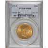 Image 1 : 1911 $10 MS63 PCGS. Lustrous surfaces and sharp detail