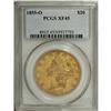 Image 3 : 1855-O $20 XF45 PCGS. Minted at a time when few (if an