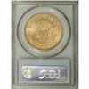 Image 4 : 1871-S $20 MS63 PCGS. Despite the generous mintage of