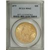 Image 1 : 1875 $20 MS62 PCGS. This is a wonderful example with h