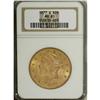Image 1 : 1877-S $20 MS61 NGC. As a type coin, the 1877-S is pri