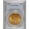 1888-S $20 MS62 PCGS. A crisply struck yellow-orange p