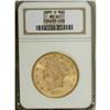 Image 1 : 1889-S $20 MS62 NGC. All of the design elements on eac