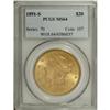 Image 3 : 1891-S $20 MS64 PCGS. While the 1891-S was produced in