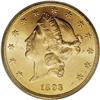 Image 1 : 1893 $20 MS64 PCGS. While the 1893 half eagle and eagl