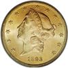 Image 1 : 1893 $20 MS64 PCGS. This date is a classic condition r