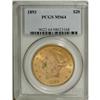 Image 3 : 1893 $20 MS64 PCGS. This date is a classic condition r