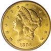 Image 1 : 1895-S $20 MS64 PCGS. Dazzling luster adorns both side