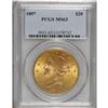Image 1 : 1897 $20 MS63 PCGS. Sharply struck design elements com