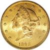 Image 1 : 1898 $20 MS63 PCGS. Well struck and highly lustrous, w