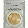 1899-S $20 MS64 PCGS. The olive-gold toning is unusual