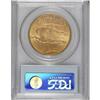 Image 2 : 1910-D $20 MS64 PCGS. Honey-gold color enriches both s