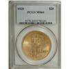 Image 3 : 1920 $20 MS64 PCGS. The mintage of this issue ranks in