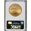 Image 2 : 1922 $20 MS64 NGC. Sharp design details and brilliant