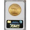 Image 2 : 1922 $20 MS64 NGC. Frosty and highly lustrous yellow-g