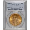 Image 3 : 1926-D $20 MS65 PCGS. The Denver Mint struck 481,000 d