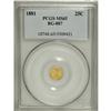 Image 1 : 1881 25C Indian Round 25 Cents, BG-887, R.3, MS65 PCGS