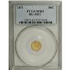 Image 3 : 1871 50C Liberty Round 50 Cents, BG-1042, High R.7, MS