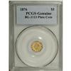 Image 3 : 1876 $1 Indian Octagonal 1 Dollar, BG-1113, R.7, PCGS.