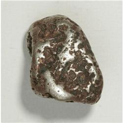 25.7-Gram Platinum Nugget. The insert that accompanies