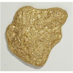 97-Gram Gold Nugget. This large-sized gold nugget was c