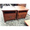 Image 1 : 0C --2 Wooden Night Stands