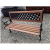 Image 2 : 0L --Wood and Iron Park Bench