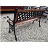 Image 3 : 0L --Wood and Iron Park Bench