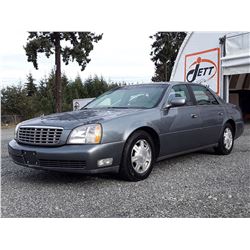 E3 --  2004 CADILLAC DEVILLE , Grey , 144257  KM's