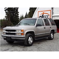 G2 --  1999 CHEVROLET TAHOE K1500 4X4  , Grey , 205674  KM's