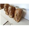 Image 2 : 271 - 3 Carving of Ladys Heads