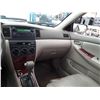 Image 28 : J2 --  2003 TOYOTA COROLLA CE , Brown , 299999 TMU  KM's