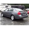 Image 7 : J5 --  2006 CHEVROLET MALIBU LT  , Grey , 170459  KM's