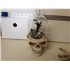 Image 2 : Scull with Graveyard - Skeleton Hand - Skull on Spine Base