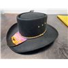 Image 1 : Felt Gambler Hat Made in Mexico