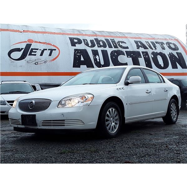 A2 --  2007 BUICK LUCERNE CX , White , 264090  KM's  "NO RESERVE"
