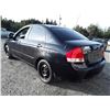 Image 7 : A10 --  2008 KIA SPECTRA EX , Black , 293289  KM's
