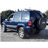 Image 7 : G1 --  2006 JEEP LIBERTY LTD 4X4 , Blue , 186475  KM's
