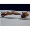 Image 1 : 0ZG --  3 Maple Carvings of Birds