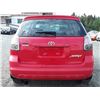 Image 6 : B5 --  2005 TOYOTA MATRIX XR  , Red , 69,810 TMU  KM's