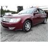 Image 1 : D3 --  2008 FORD TAURUS SEL , Red , 65269  KM's
