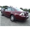 Image 7 : D3 --  2008 FORD TAURUS SEL , Red , 65269  KM's