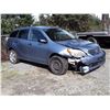 Image 2 : A11 --  2006 TOYOTA MATRIX , Blue , 158575  KM's