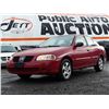 Image 1 : A12B --  2006 NISSAN SENTRA 1.8 SPECIAL EDITION , Red , 216695  KM's "NO RESERVE"