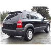 Image 5 : E1 --  2007 HYUNDAI TUCSON GL , Black , 240134  KM's