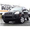 Image 9 : E1 --  2007 HYUNDAI TUCSON GL , Black , 240134  KM's